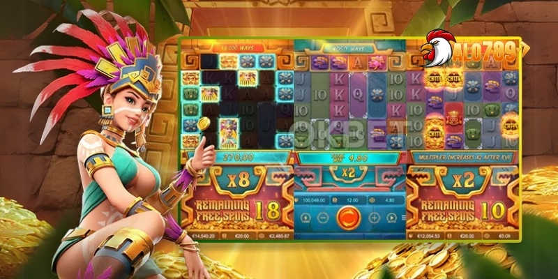Nổ Hũ Aztec Bùng Nổ Kho Báu – Săn Vàng Cổ Đại Siêu Hấp Dẫn Tại ALO789 2 Kho báu cổ đại rực sáng trong từng vòng quay nổ hũ Aztec